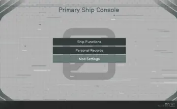 Ship Terminal Mod Menu V1.1