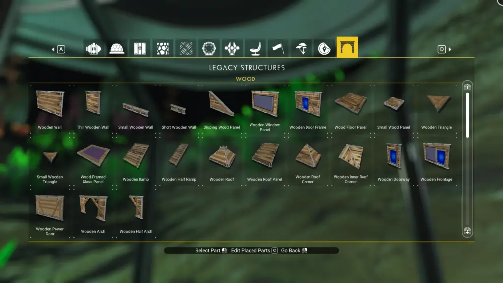 Add Legacy Structures and Planetary Glitches