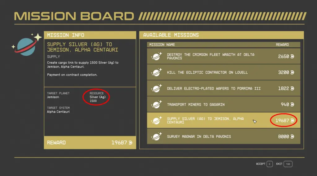 Higher Amounts in Supply Missions V1.0
