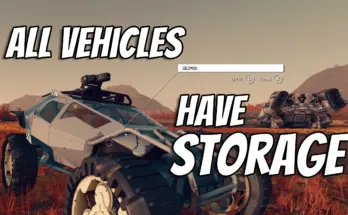 All Vehicles Have Storage