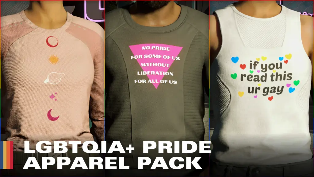 LGBTQIA Pride Apparel Pack