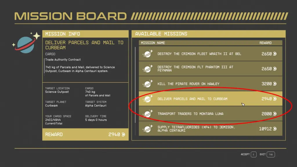Cargo and Passenger Mission Reward Boost