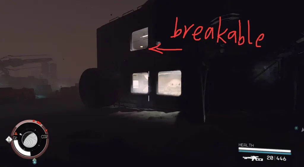 HBI Breakable Window in DR025