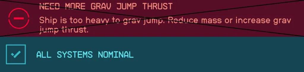 No Grav Drive Weight Limit V1.0