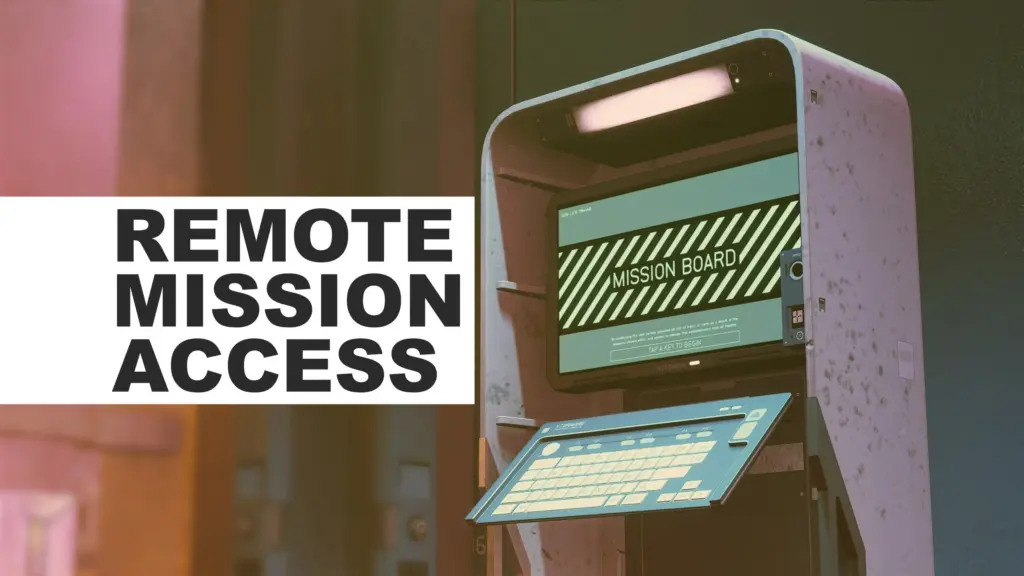 Remote Mission Access V0.1