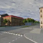 Map of Vasilyevsky Island of St. Petersburg v1.0