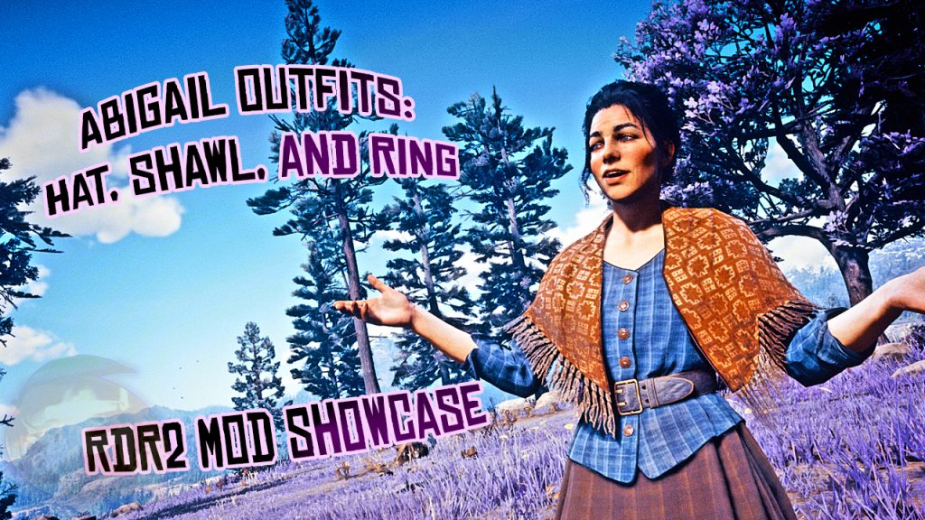 Abigail Outfits Hat Shawl and Ring