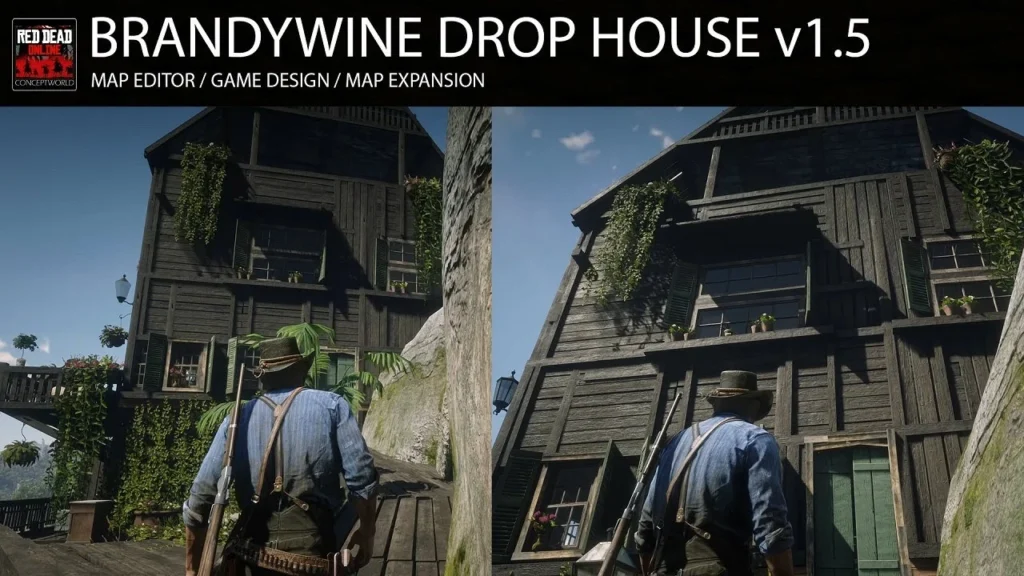 BRANDYWINE DROP HANGING HOUSE MAP rdr2 V1.5.1