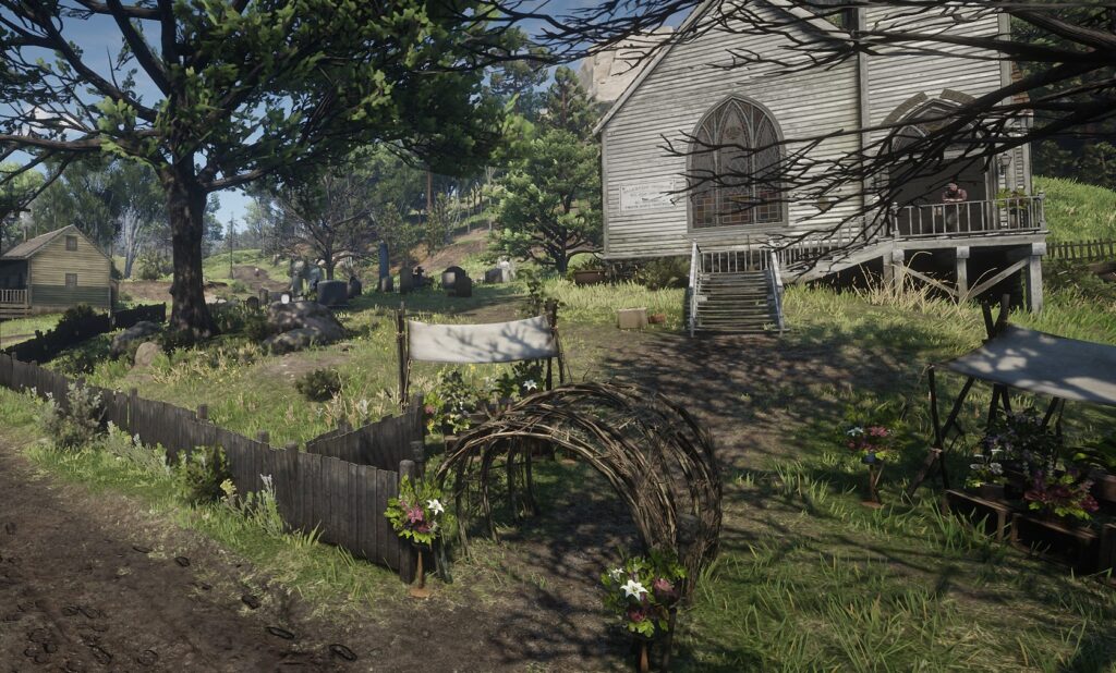 Cemetery in Valentine restored