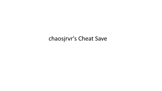Cheat-Save