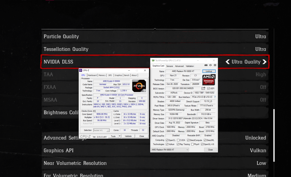 DLSS to FidelityFX Super Resolution 2.0 (for 1436.28)