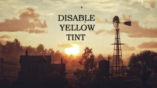Disable-Yellow-Tint