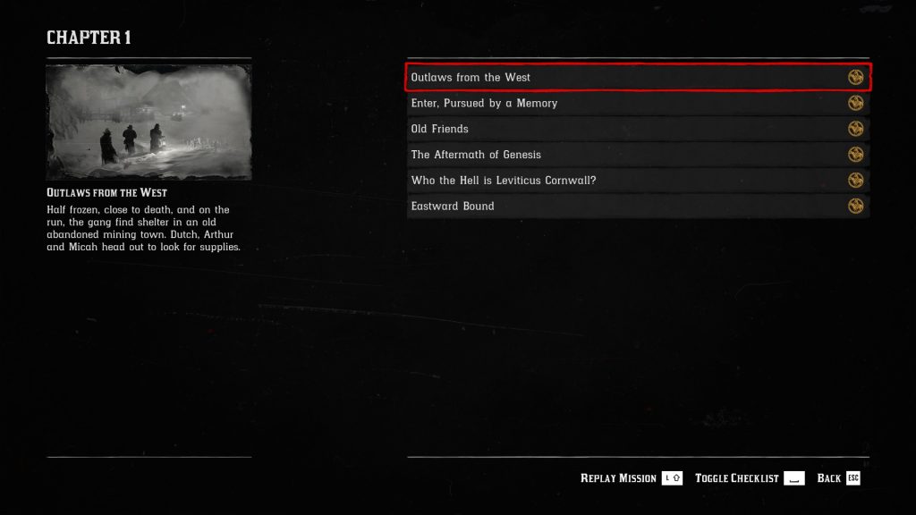 Early chapter 2 with Micah’s revolver and request from Dutch and Pearson (Vaquero Rider Spurs and Scout Jacket)