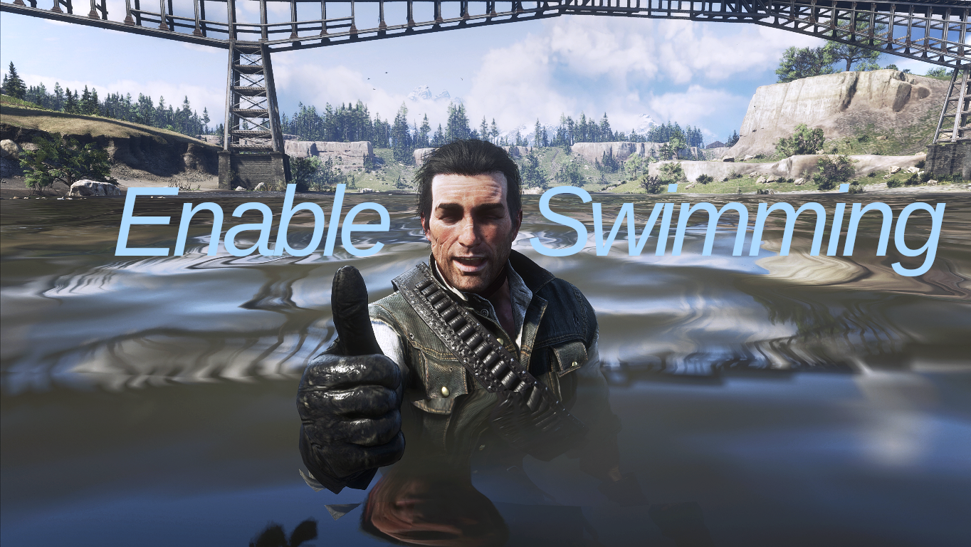 Enable Swimming (John Can Swim)