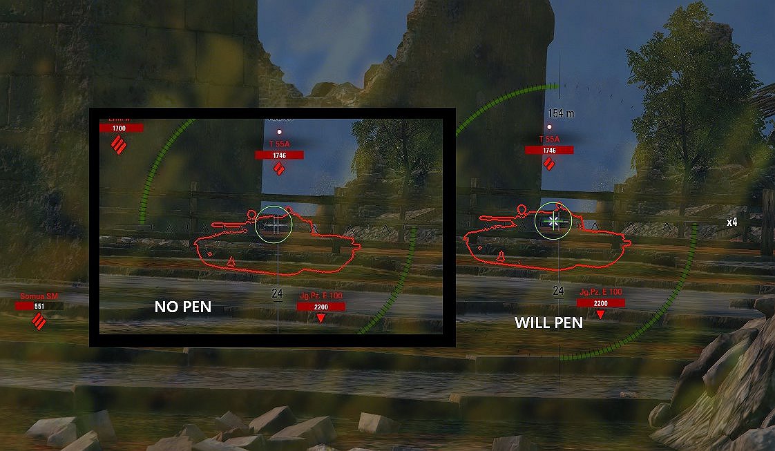 FartsInTanksEUs crosshair for colorblind