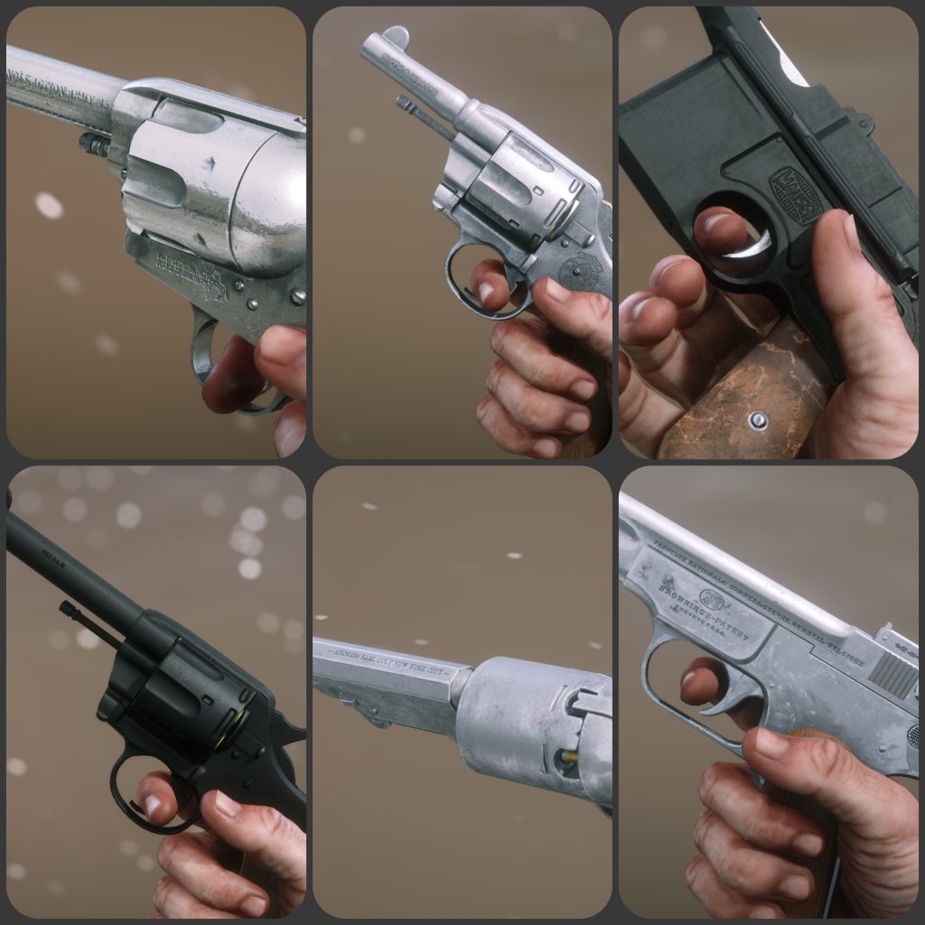 Firearm Cosmetics – Carvings and Grips