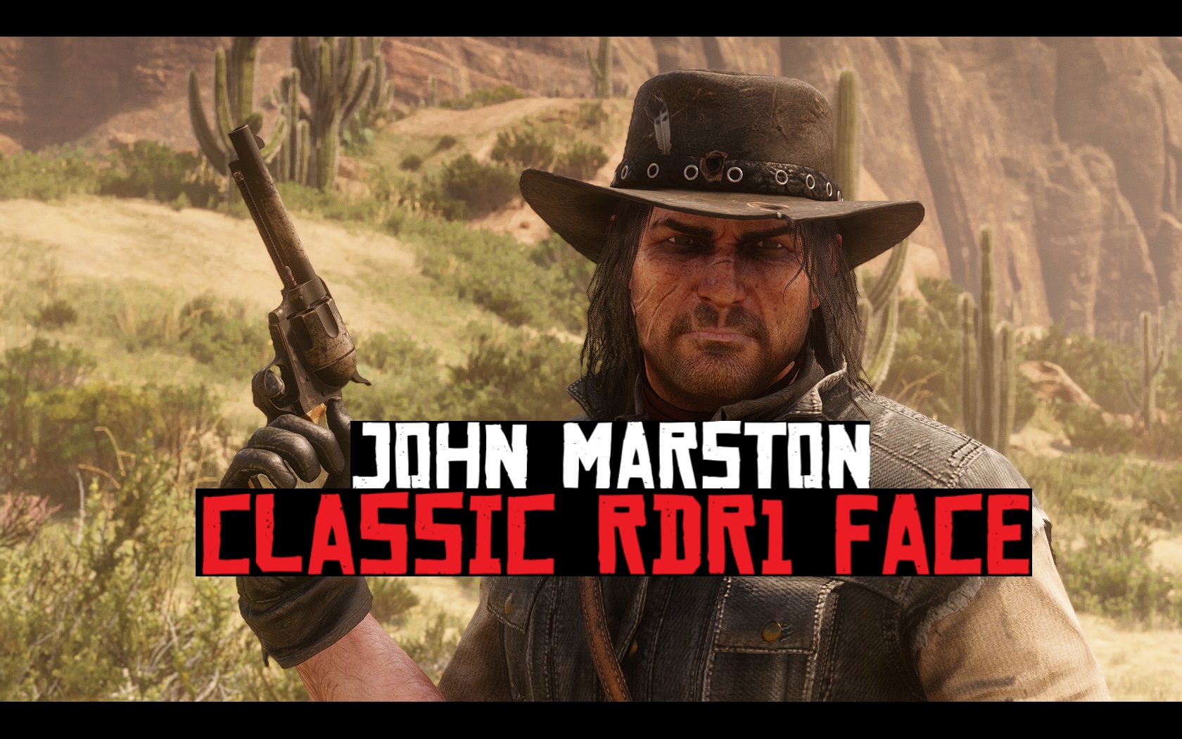 John Marston Classic RDR1 Face