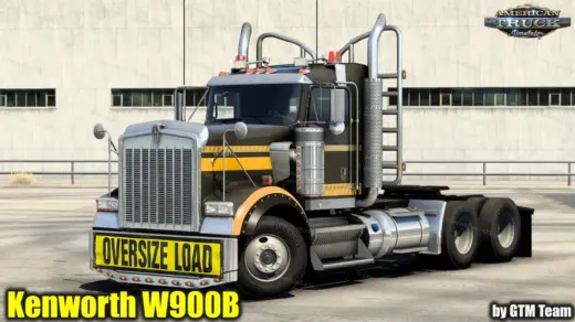 Kenworth W900B + Interior v1.3