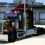 Kenworth W900B + Interior v1.35