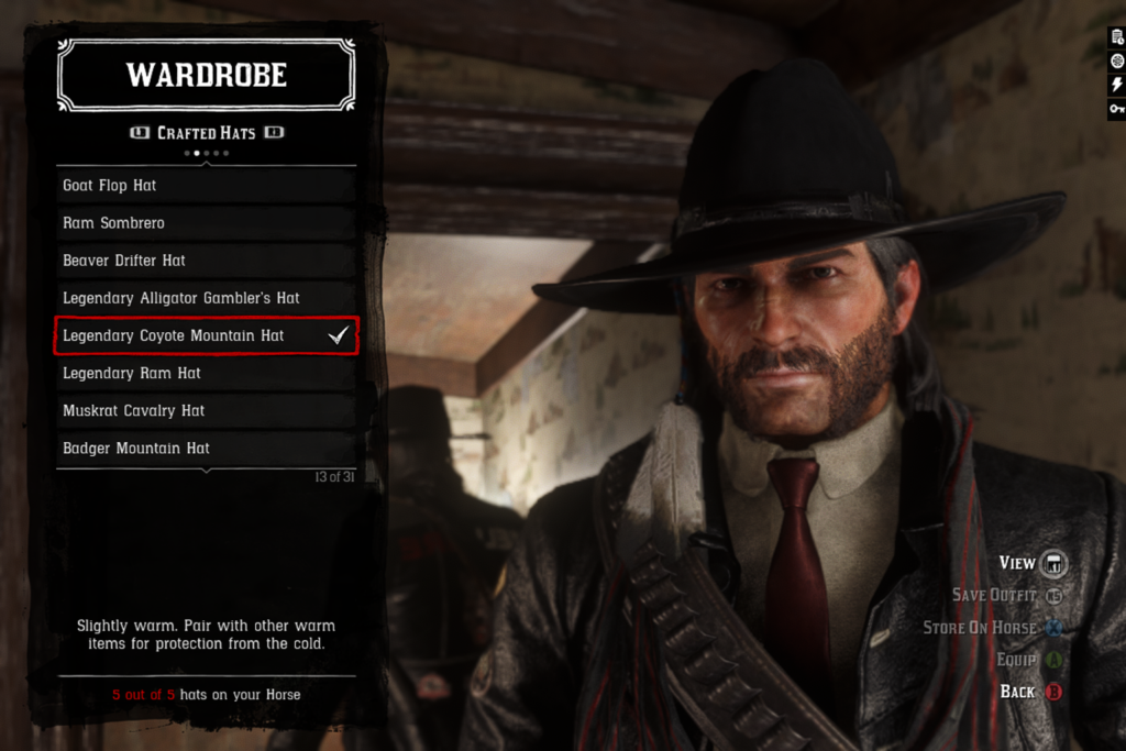 Legend of East Black Coyote hat