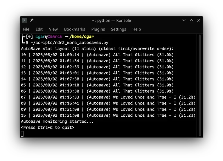 More autosaves V1.04