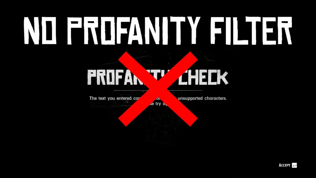 No Profanity Filter V1.0