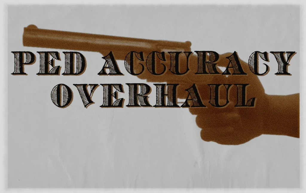 Ped Accuracy Overhaul V1.0.2