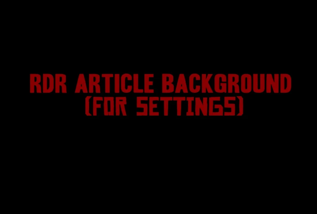 RDR Port Article Background V1.1