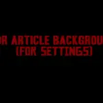 RDR-Port-Article-Background
