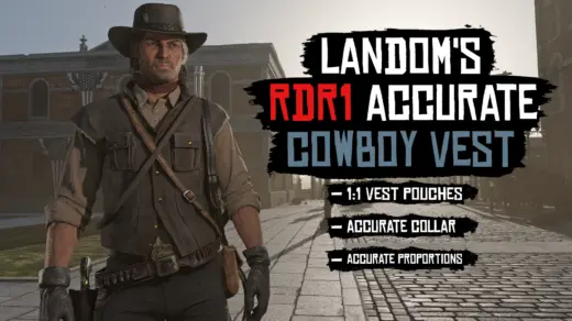 RDR1 Accurate Cowboy Vest