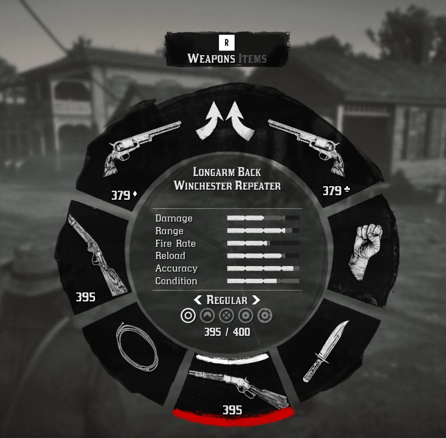 RDR1 Weapon Names V1.1