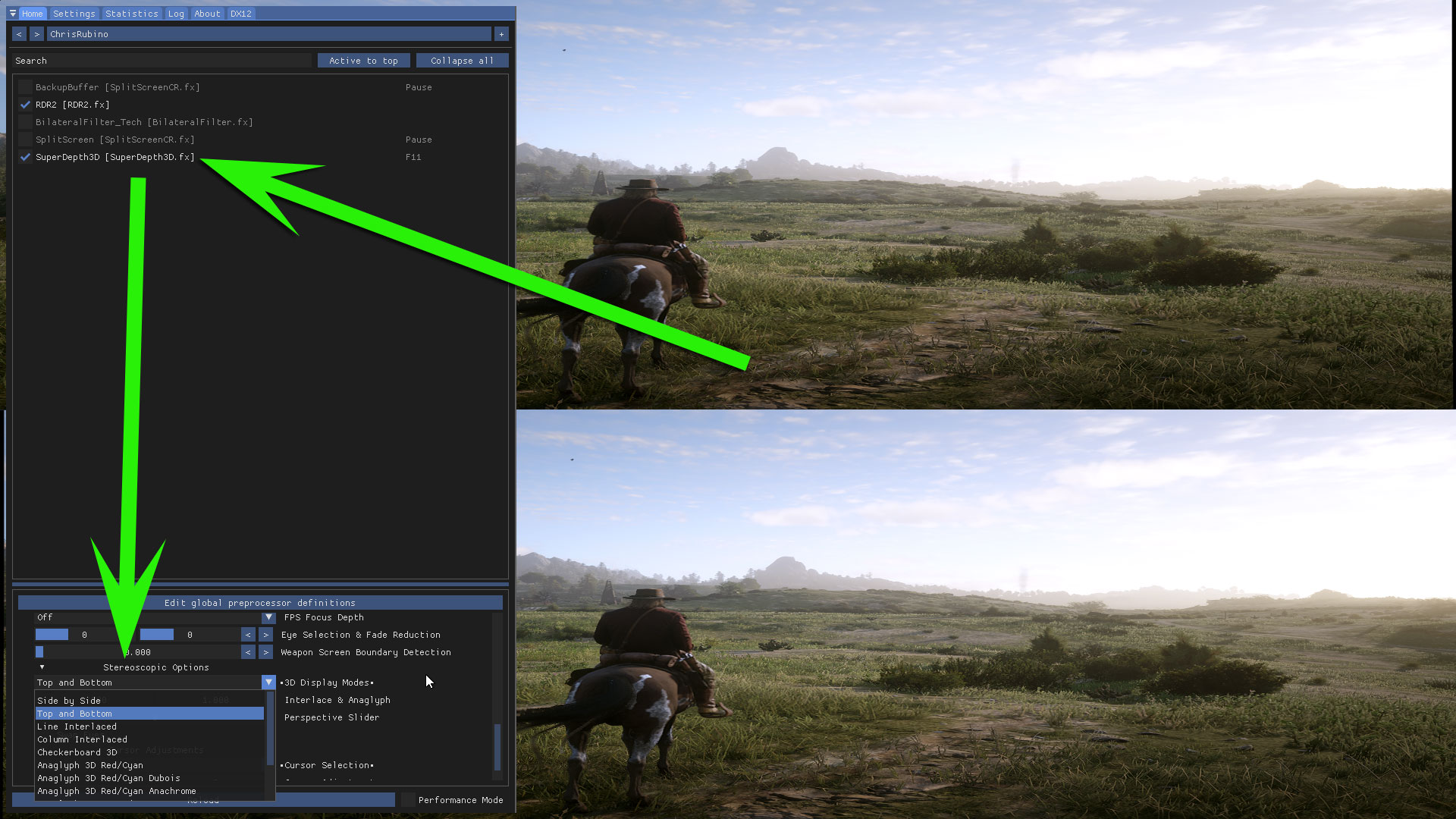 RDR2 Beyond Ultra 3D