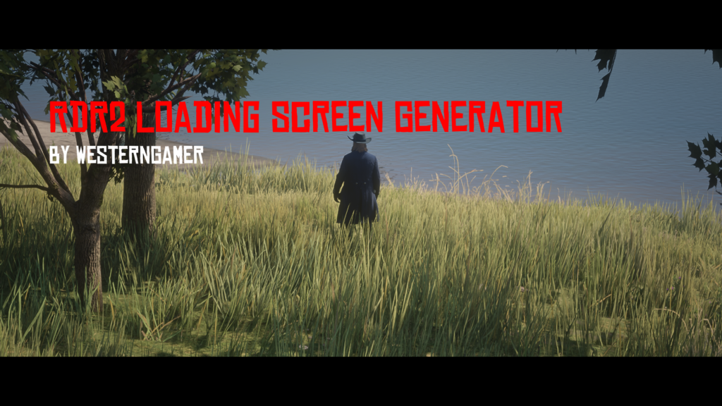 RDR2 Loading Screen Generator V1.0