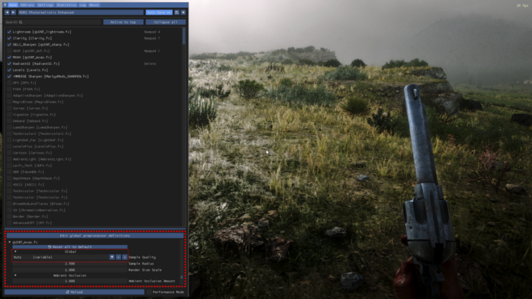 RDR2 Photorealistic ReShade Enhanced V1.5 – ModsCloud.net