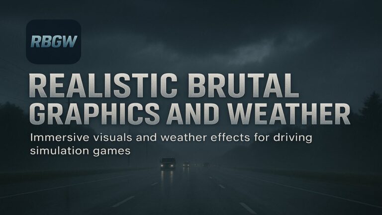 Realistic Brutal Graphics And Weather V9.8 1.58
