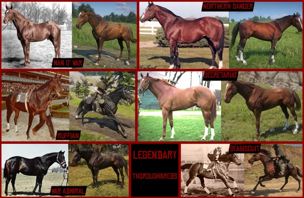 Realistic Exotic Horses