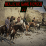 Realistic-Gang-Horses
