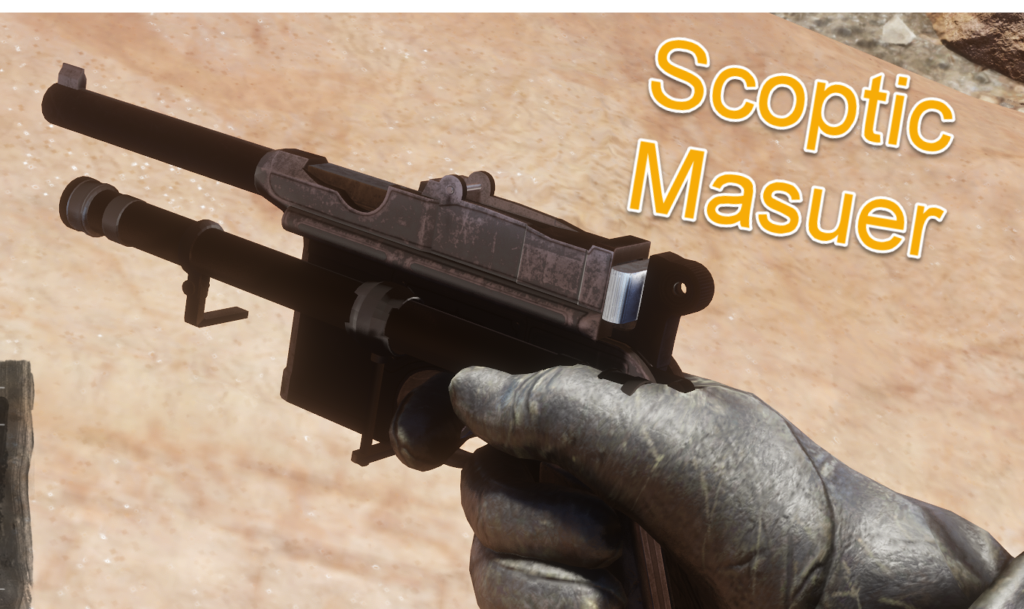 Realistic Mauser Pistol V0.1