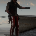 Red-adidas-pants