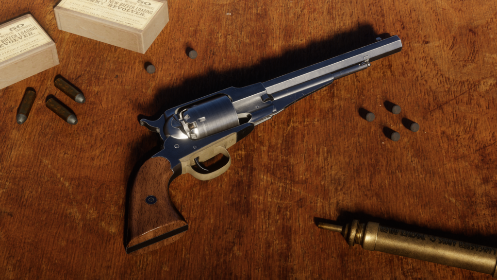Remington 1858 Revolver V1.2