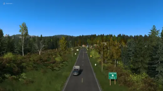 Road Connection Between Promods Canada and Alaska - North To The Future v0.4 1.57