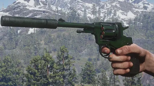 Silenced-Revolver