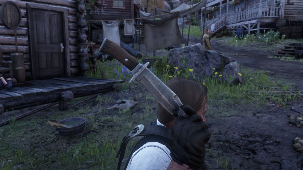 Throwable Wide Blade Knife