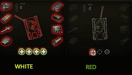 Visible Injured Crew Icons