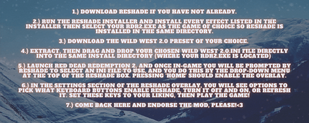 Wild West Reshade 2.0
