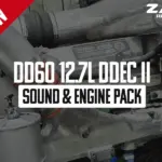 DD60 12.7L (DDEC II) Sound & Engine Pack v1.0 1.57