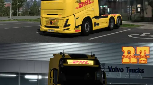DHL Skins for Volvo FH 4/5/6 v1.0