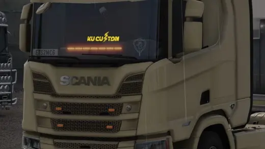 Orange Strobe for Scania NG R/S v1.0