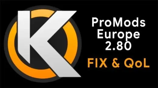 ProMods Europe 2.80 Fix & QoL v2.80-1.0