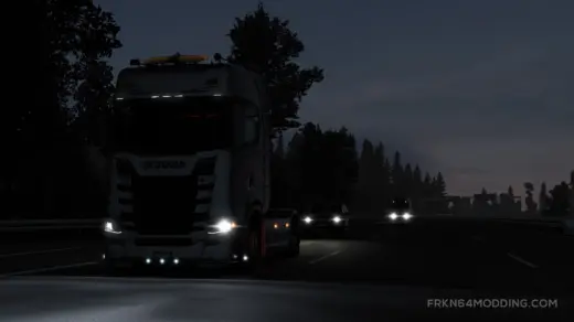 Realistic Vehicle Lights Mod v7.5